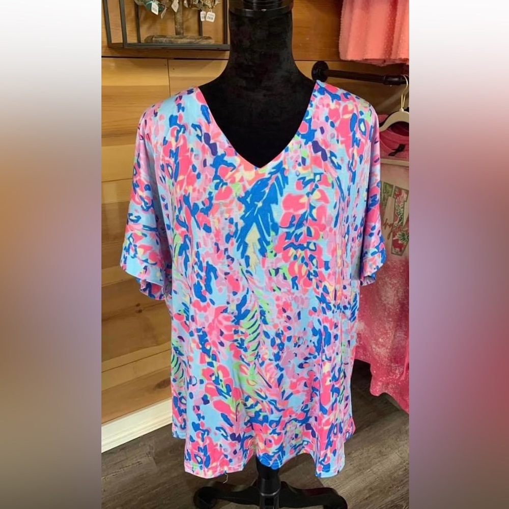 Brand New multi colored boutique shirt